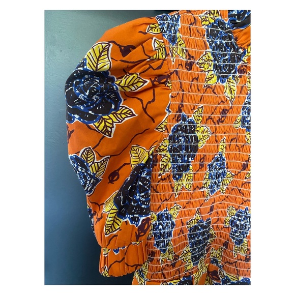Autumn Adeigbo || NWT Lana Dress (Orange) - Picture 5 of 11
